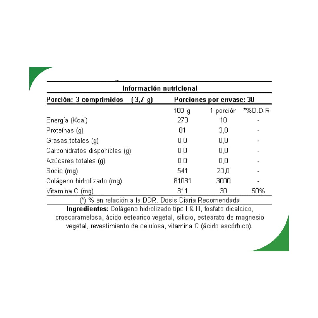 Suplemento Natures Truth Colágeno Hidrolizado 1000mg (90 Unidades)_2