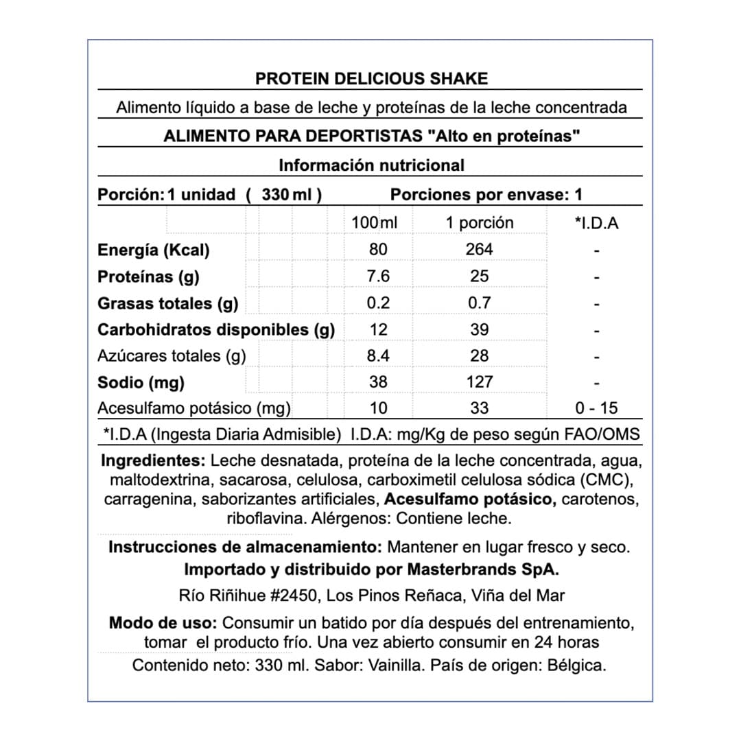 Shake 25 grs Proteina QNT Vainilla 330cc_2