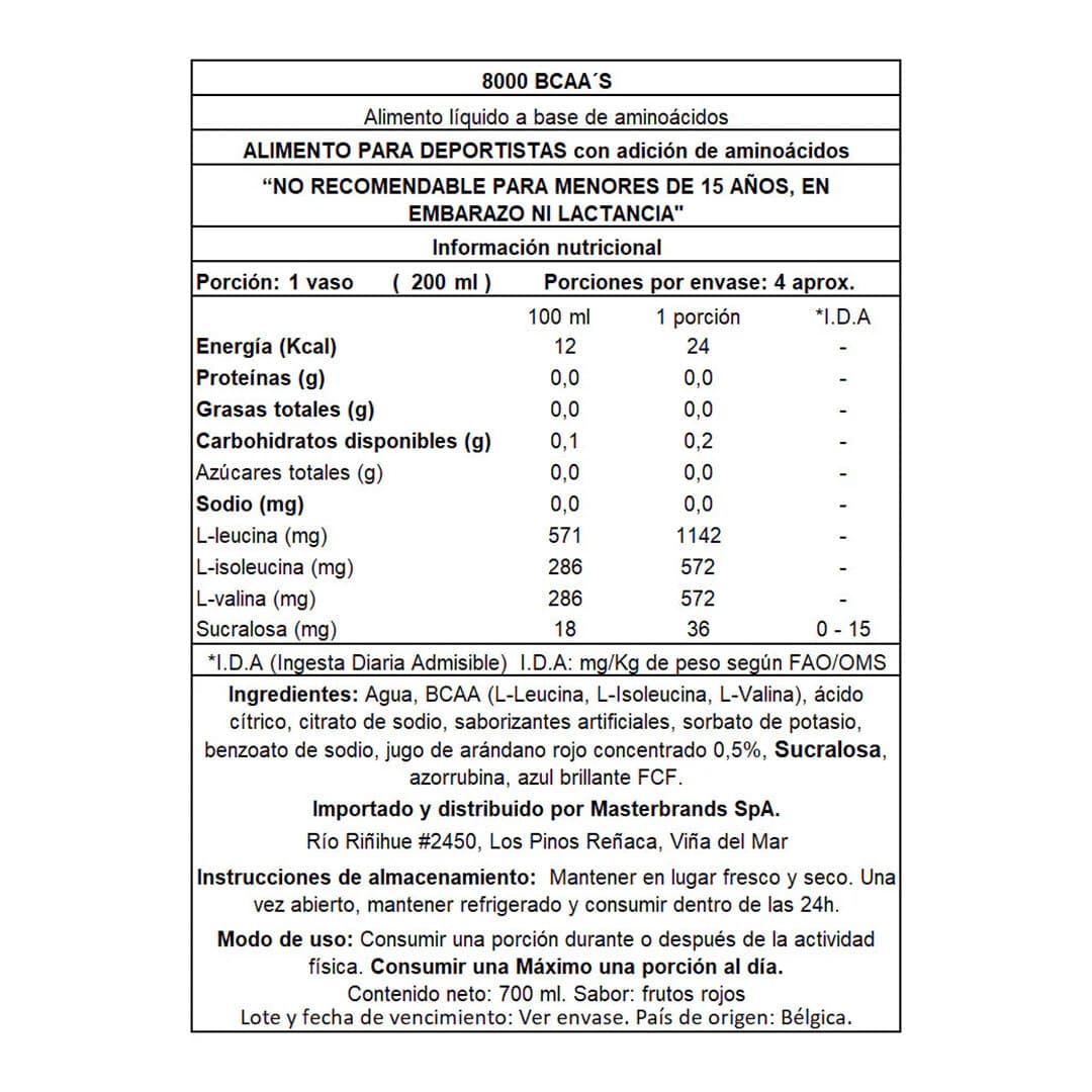BCAA 9000 QNT Zero Sugar Limón 700cc_2