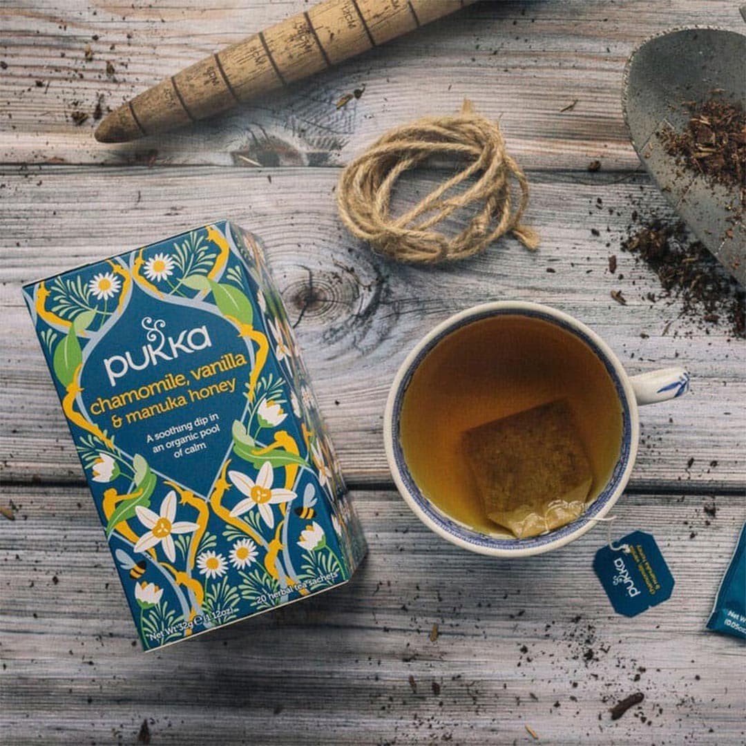 Té Pukka Chamomile, Vanilla & Manuka Honey (20 Unidades)_2