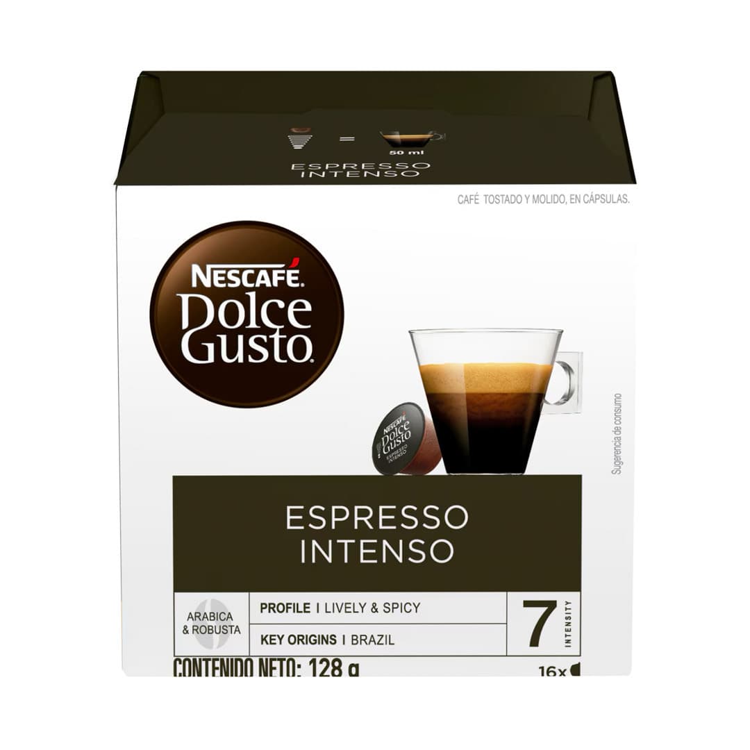 Cápsulas Café Nescafé Dolce Gusto Espresso Intenso (10 Cápsulas)_2