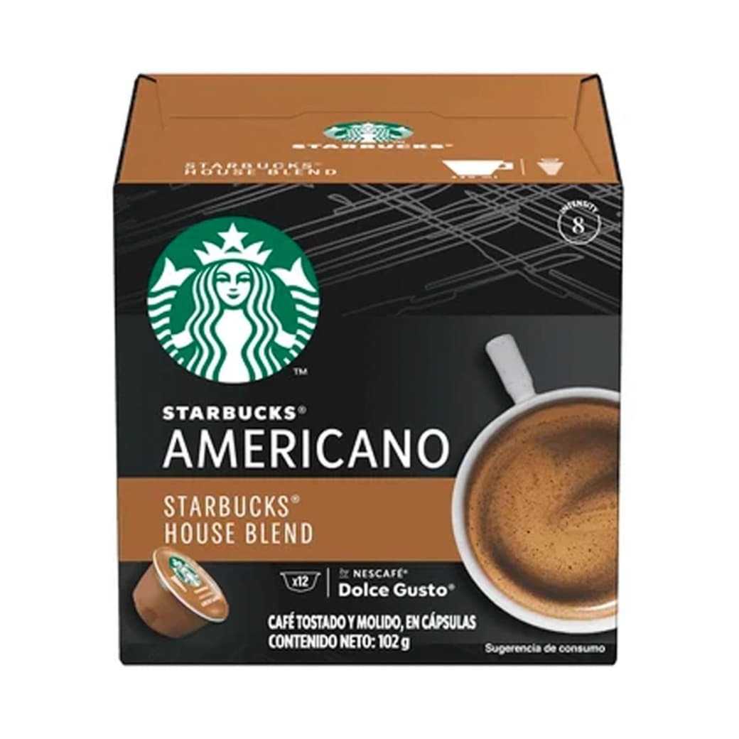 Cápsulas Café Starbucks Dolce Gusto Americano (12 Cápsulas)_1