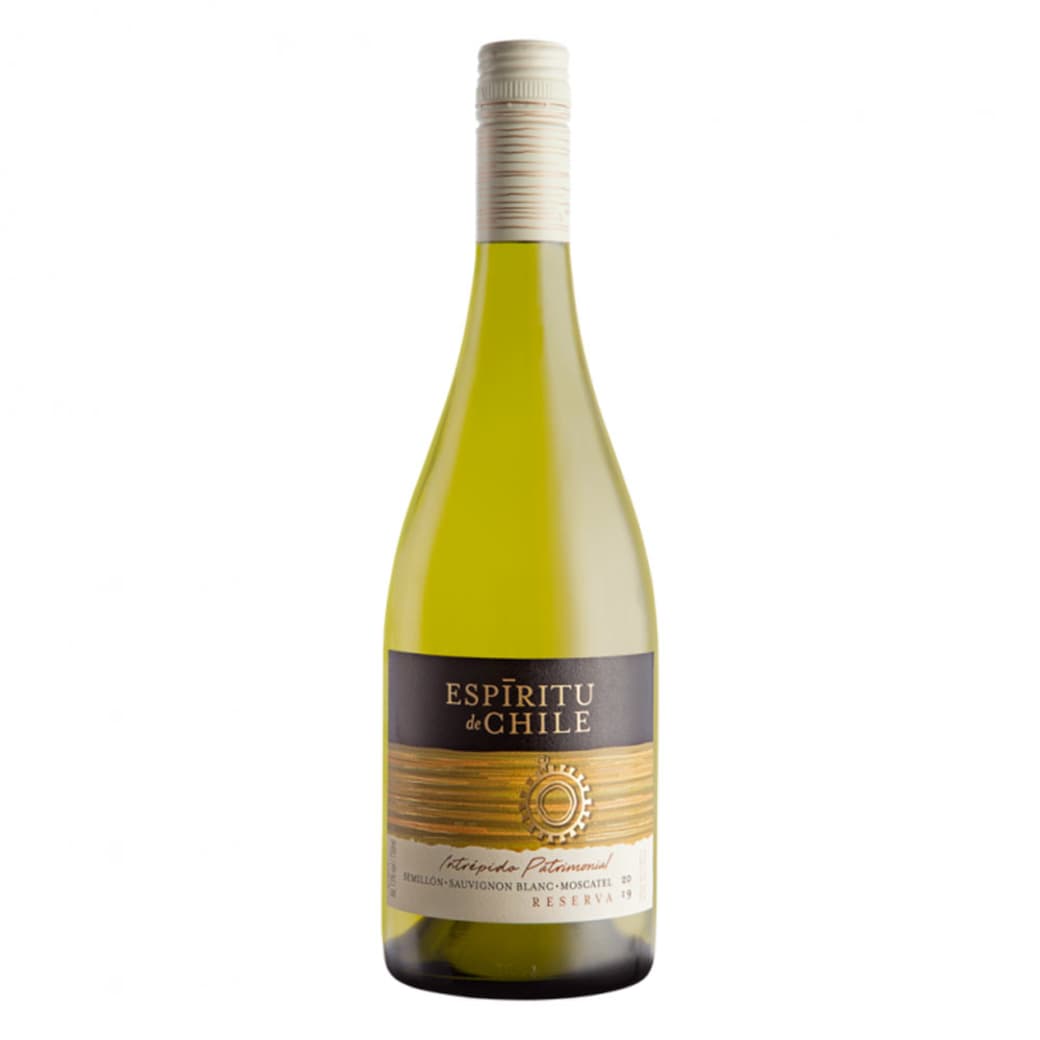 Vino Espíritu de Chile Intrépido Patrimonial Reserva White Blend 750cc_1