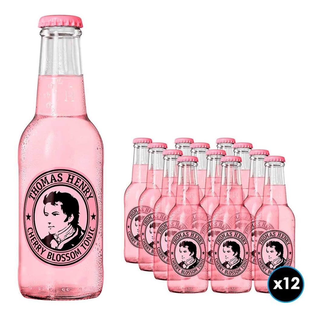 12x Agua Tónica Thomas Henry Cherry Blossom 200cc_1
