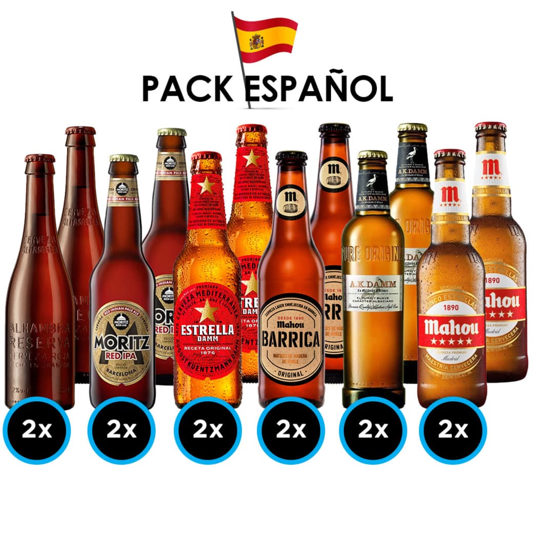 BEER PACK ESPAÑOL: 12x Cervezas de Origen Español_1