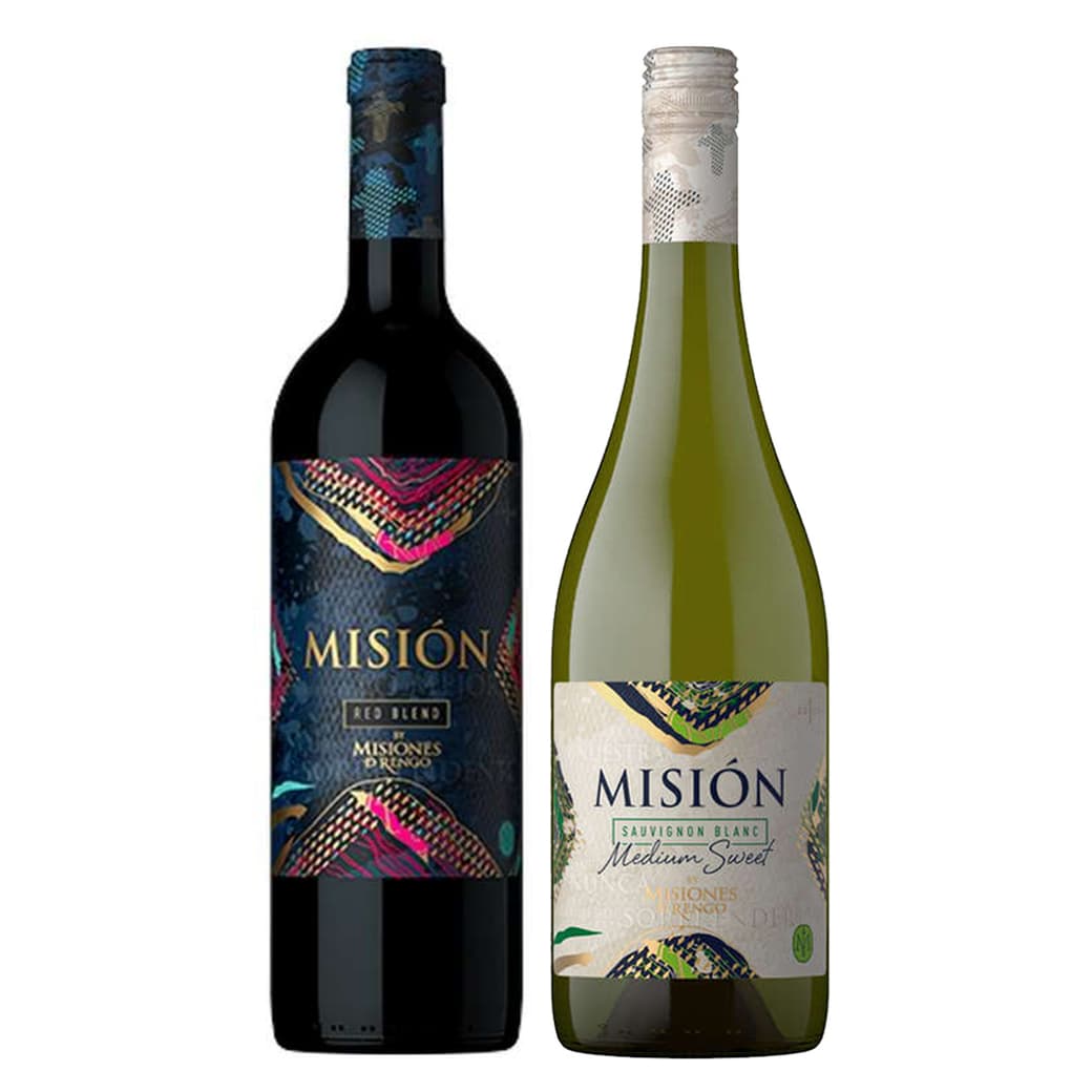 DUO MISIÓN: Vino Misión Red Blend 750cc + Vino Misión Sauvignon Blanc 750cc_1