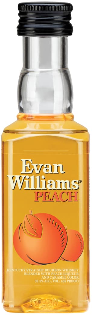 Whiskey Bourbon Evan Williams Peach 50cc_1
