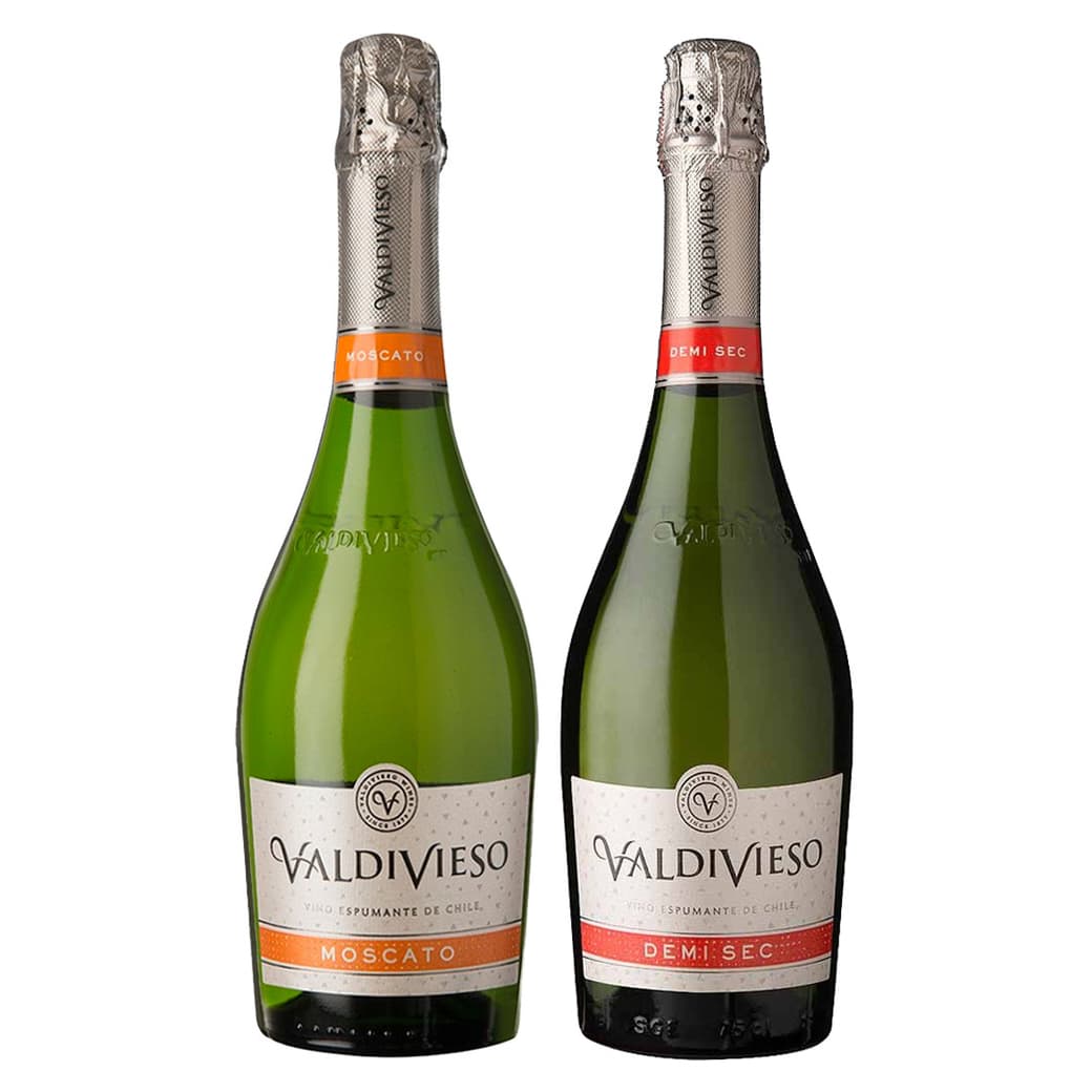 PACK VALDIVIESO N°2: 1x Espumante Valdivieso Moscato 750cc + 1x Espumante Valdivieso Demi Sec 750cc_1
