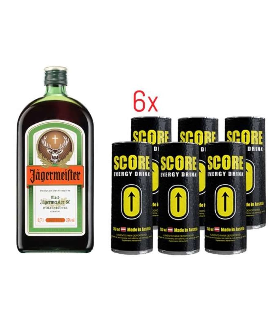 Jagermeister 350cc + 6x Score Energética 250cc_1