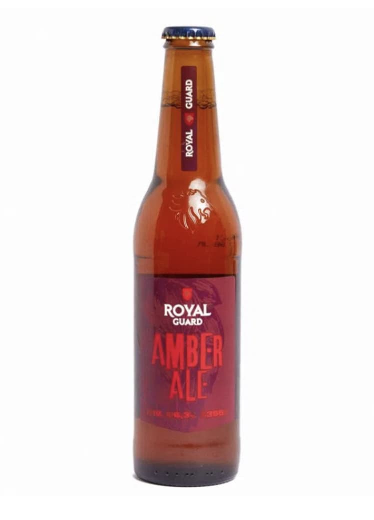 Cerveza Royal Guard Amber Ale en Botella 355cc_1