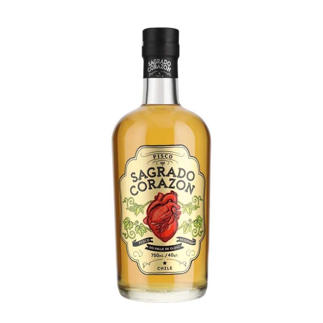Pisco Sagrado Corazón Reservado 750cc 40ºalc._1