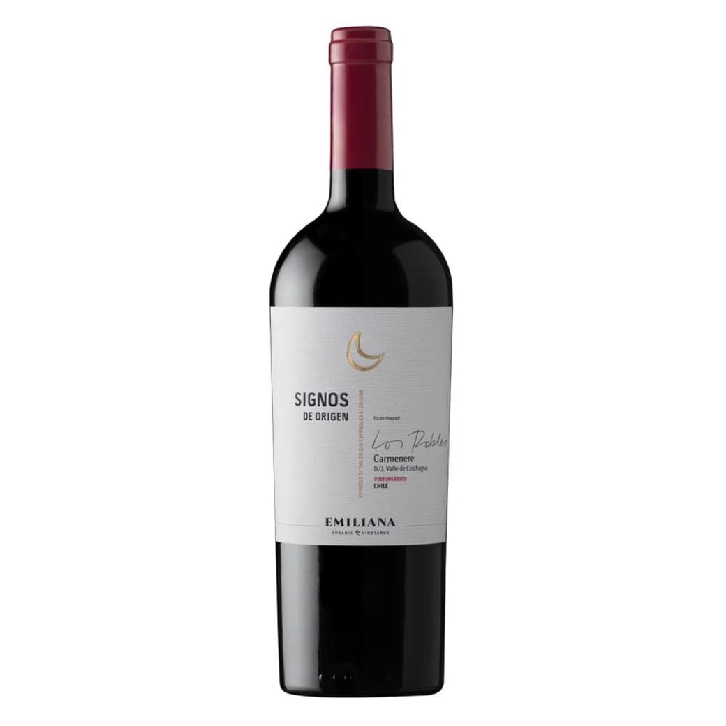 Vino Emiliana Signos de Origen Single Vineyard Carmenere 750cc_1