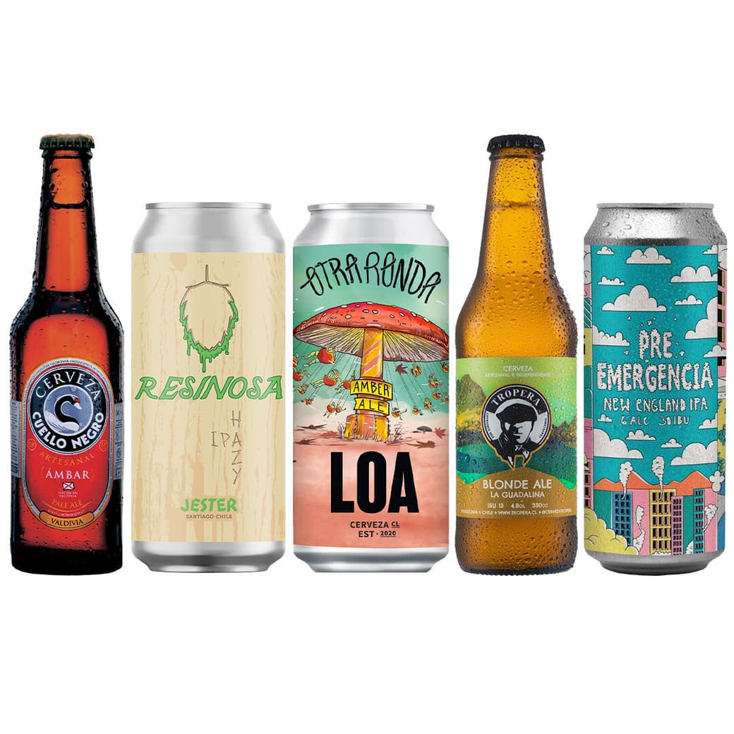 BEER CHOICE PACK N°11: 5x Cervezas Craft Imperdibles _1