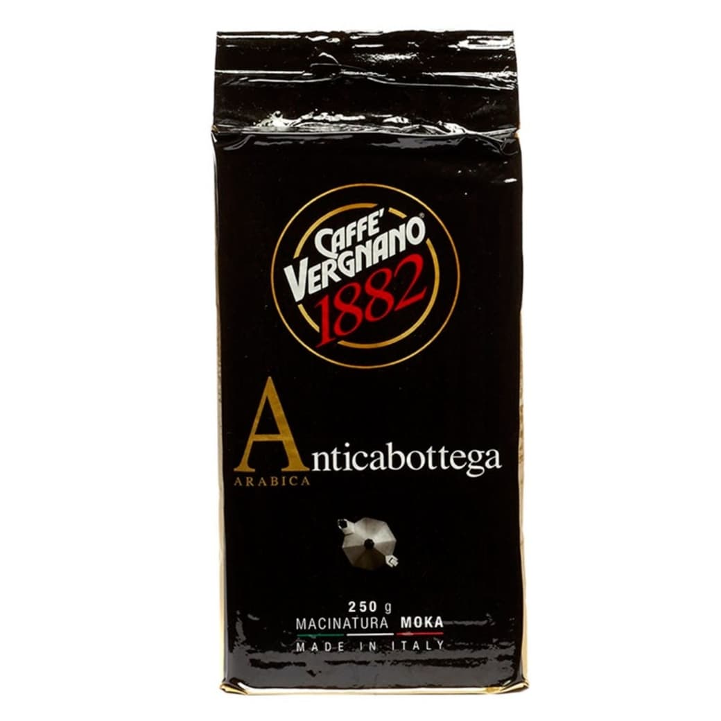 Café Italiano Vergnano Antica Bottega Molido Medio 250 grs._1