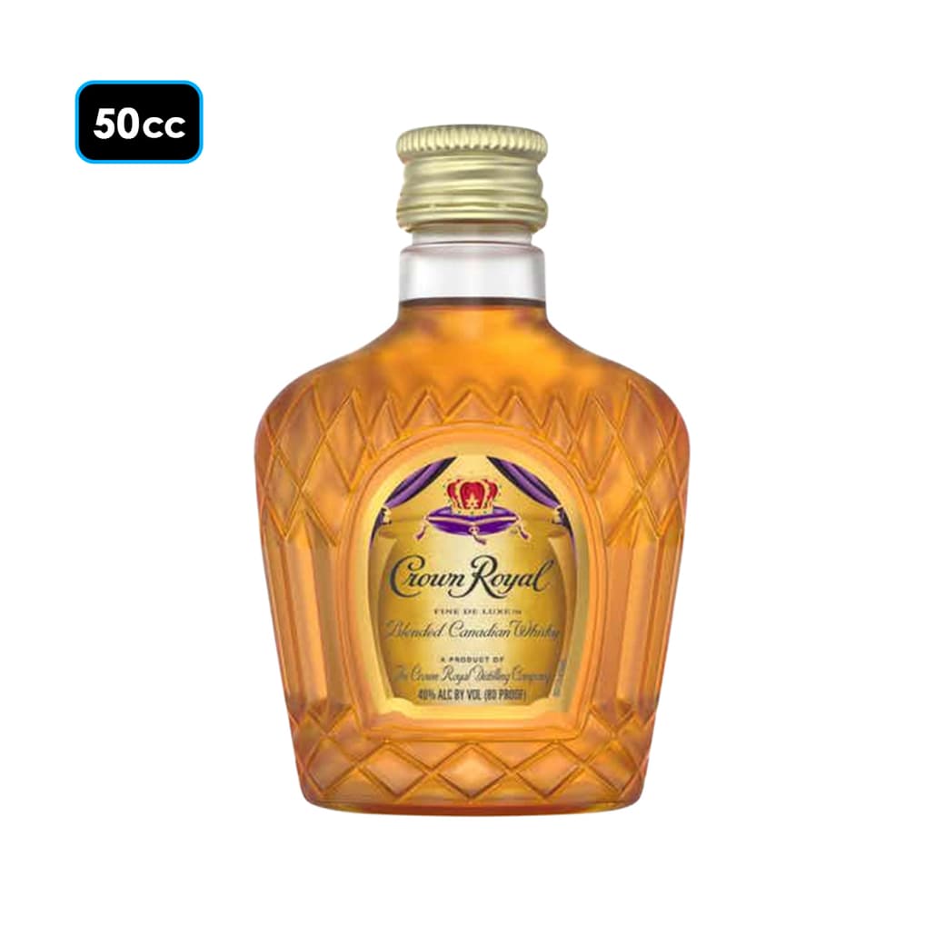 Whisky Crown Royal 50cc Miniatura_1