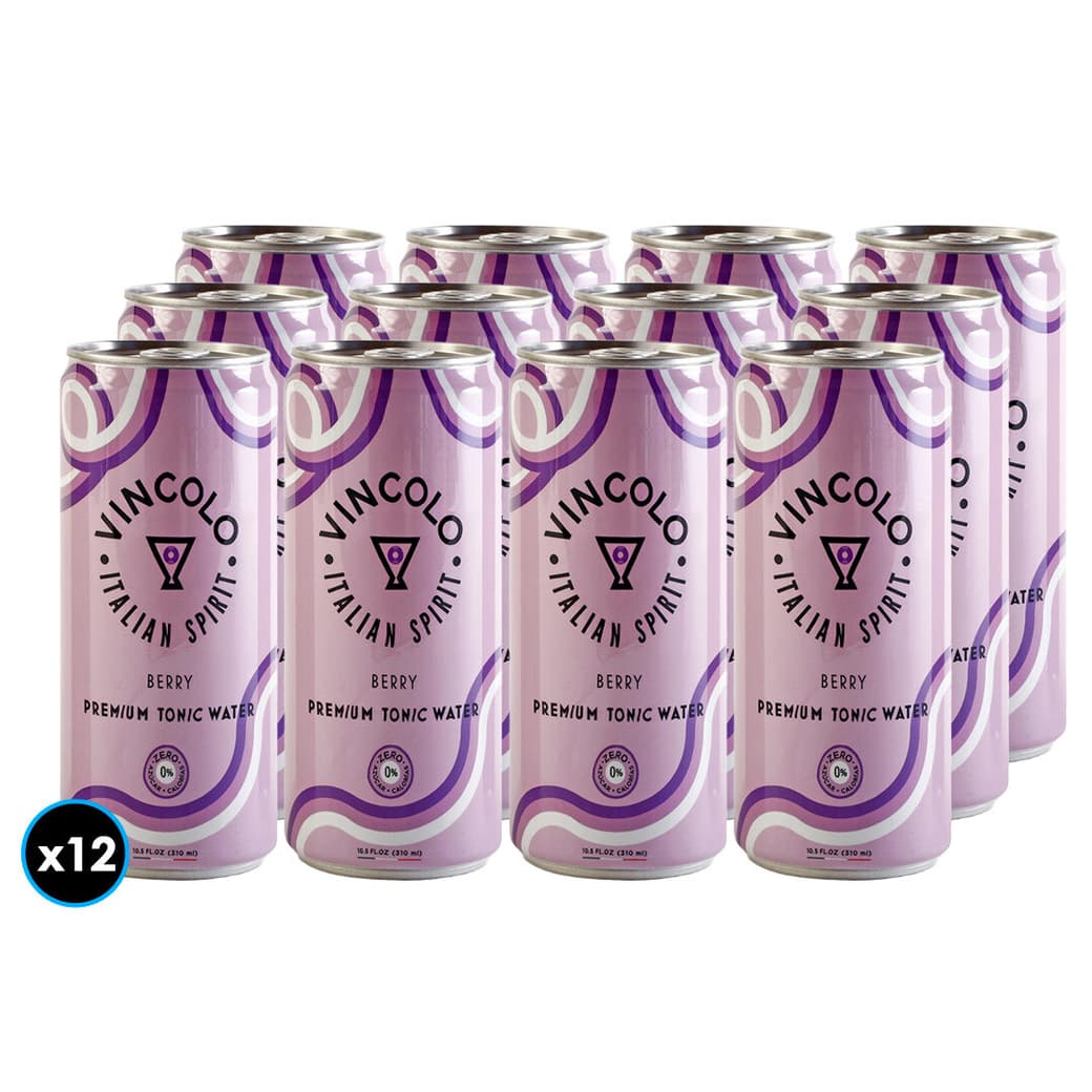 12x Agua Tónica Premium Vincolo Berry Lata 310cc_1