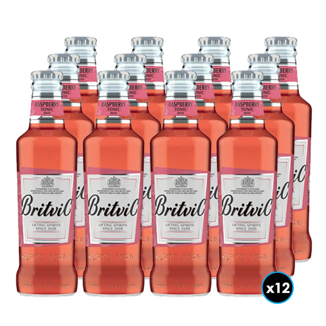 12x Agua Tónica Britvic Raspberry 200cc_1