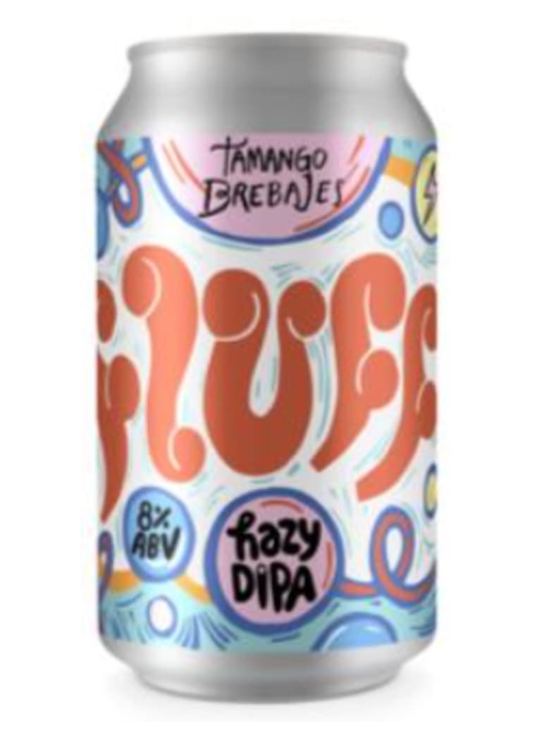 Cerveza Tamango Fluff Double Hazy IPA 355cc 8º alc._1