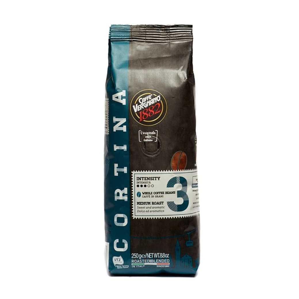 Café Italiano Vergnano Medium Roast Grano Cortina 250grs_1