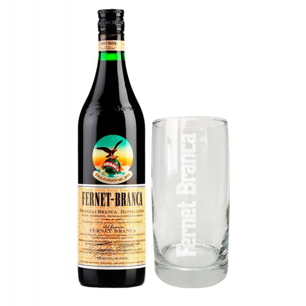 1x Licor Fernet Branca 700cc + 1x Vaso Fernet_1
