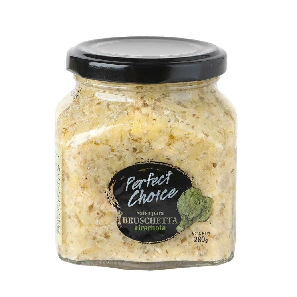 Bruschetta Perfect Choice Alcachofa Frasco 280 grs. _1
