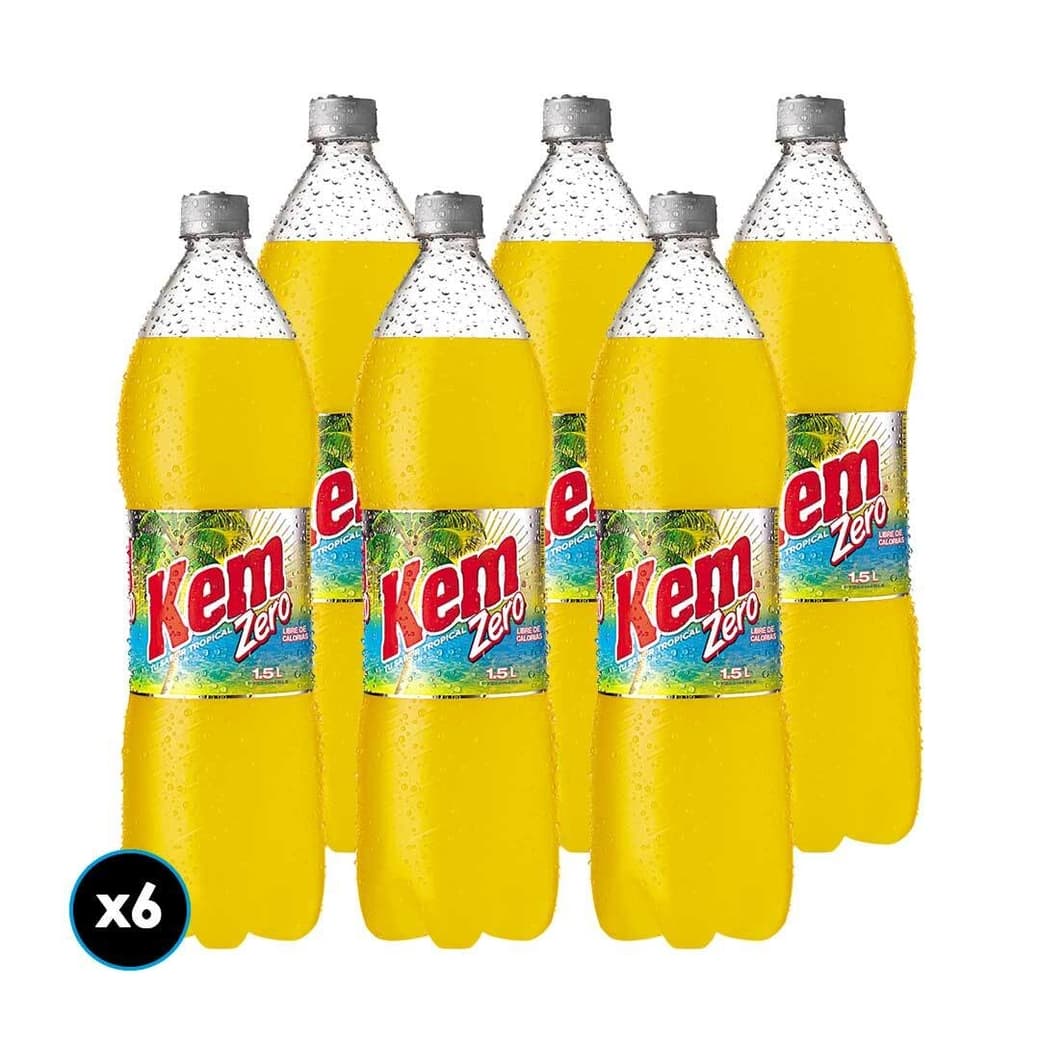 6x Bebida Kem Piña Zero 1,5 Litros_1