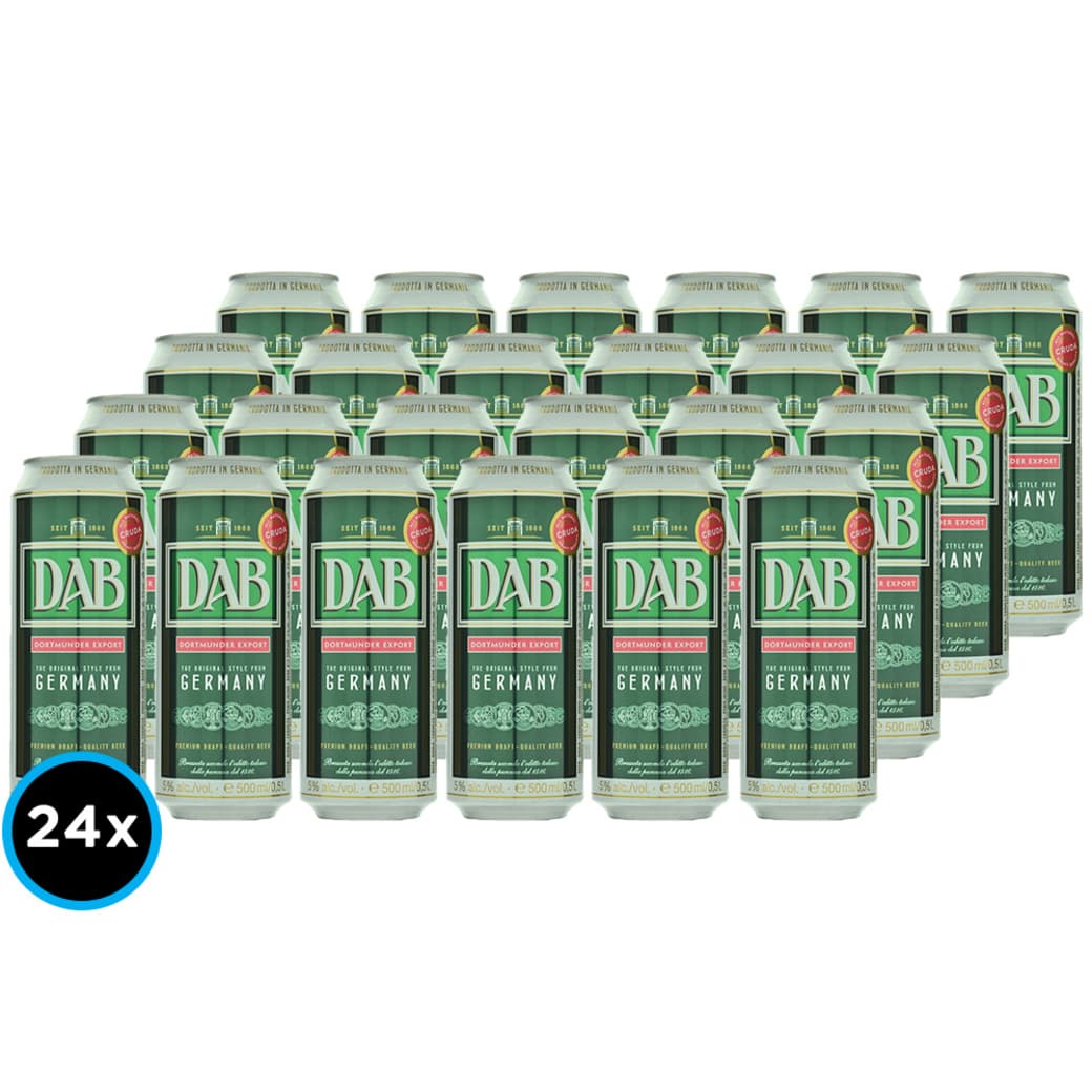 24x Cervezas DAB Export en Lata 500cc 5º alc._1