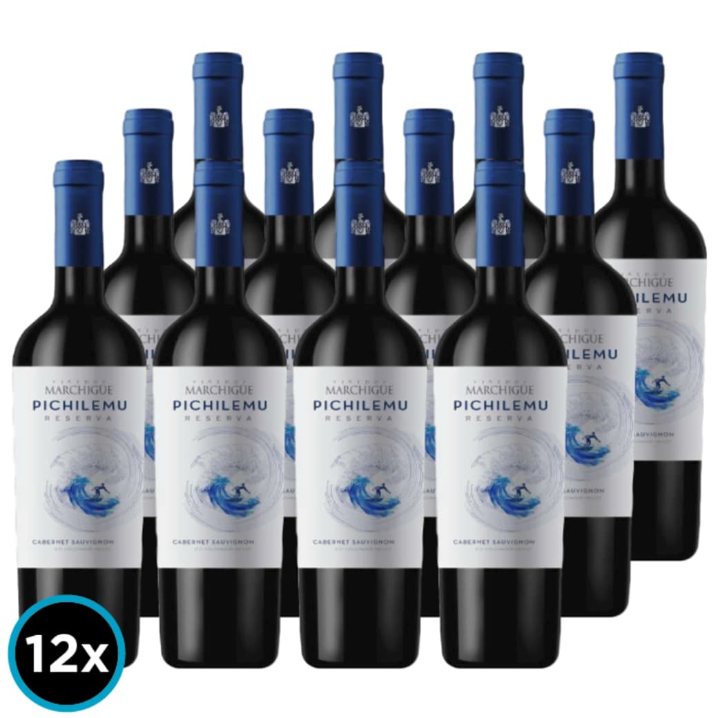 CAJA PICHILEMU RESERVA (Cabernet): 12x Vino Pichilemu Reserva Cabernet Sauvignon 750cc_1