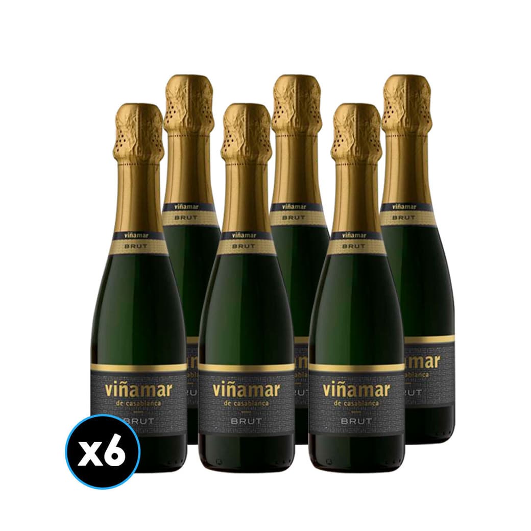 6x Espumante Viñamar Charmat Brut 375cc_1