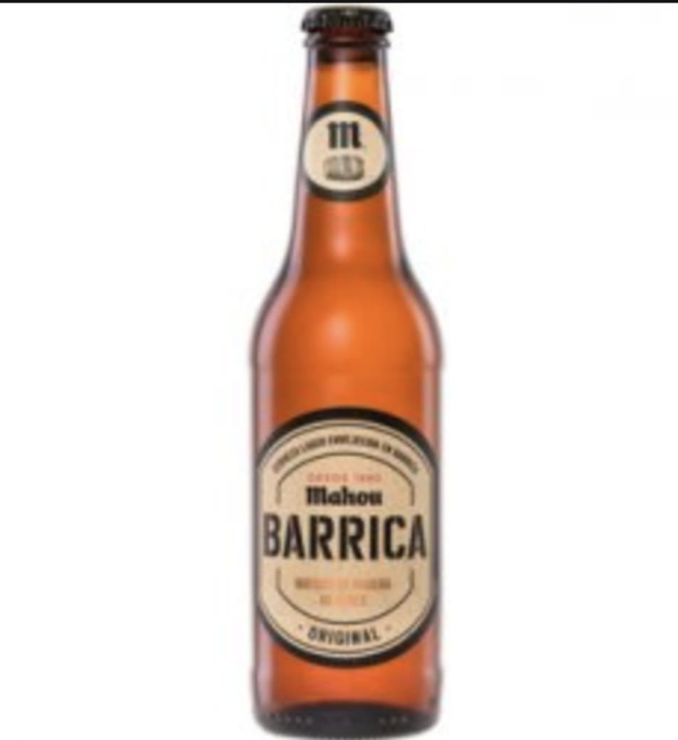Cerveza Mahou Barrica Original en Botella 330cc_1