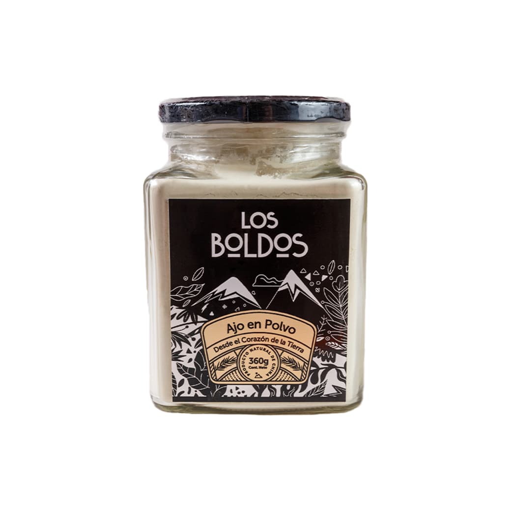 Ajo En Polvo Los Boldos Frasco 360 grs._1