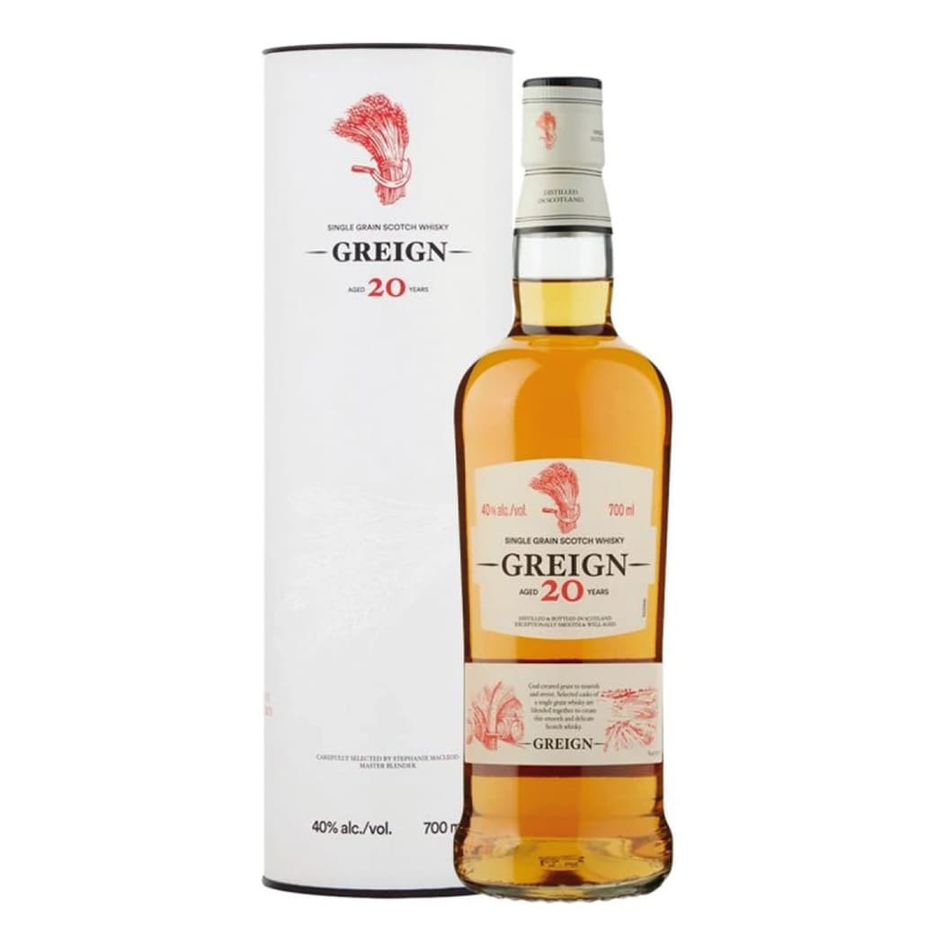 Whisky Greign 20 años Blend 700cc 40° alc._1
