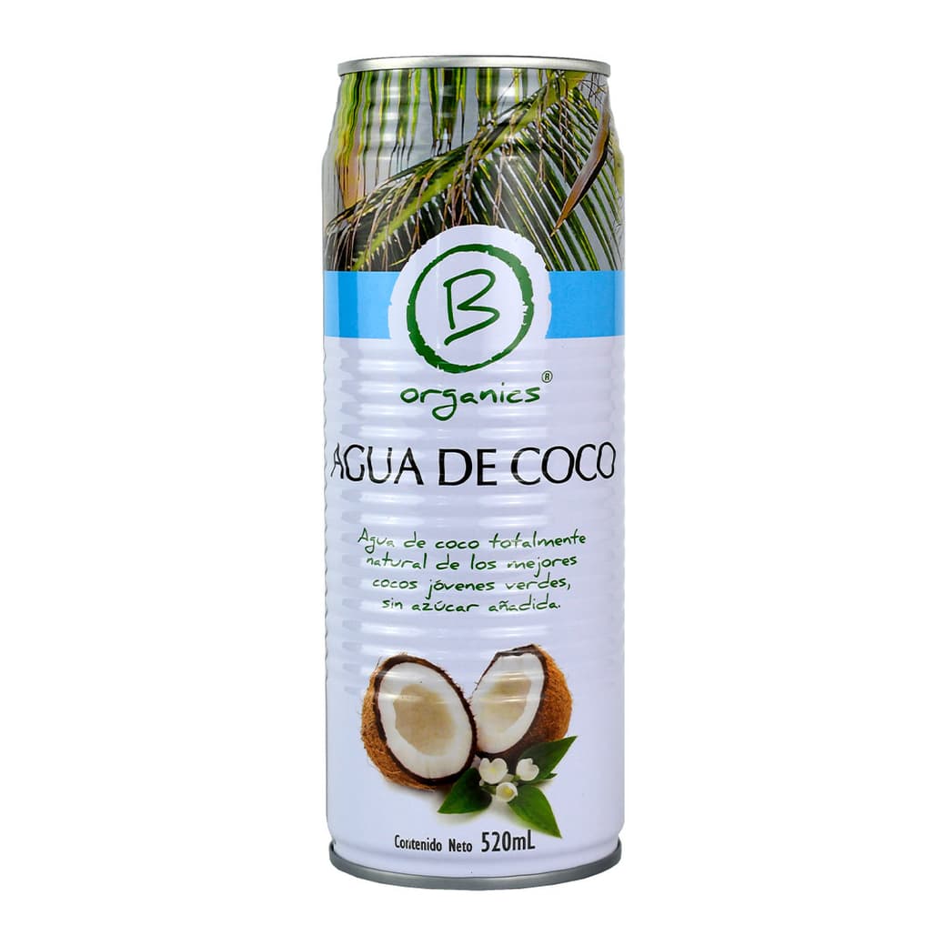 Agua de Coco Natural B Organics 520cc_1
