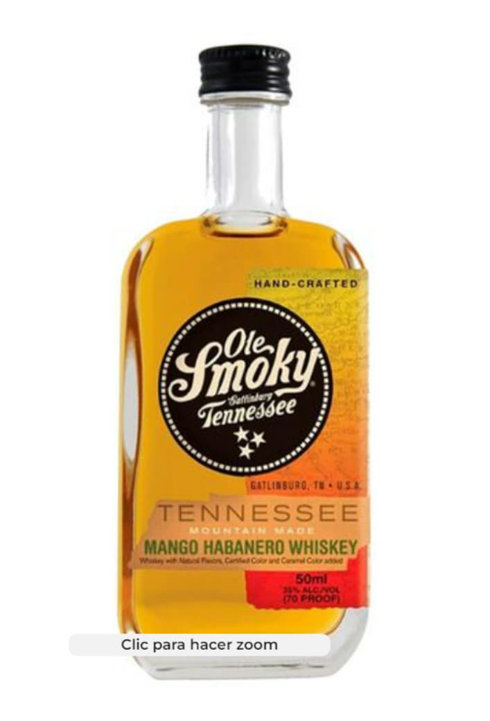 Regalo Whiskey Ole Smoky Mango Habanero Mini 50ml_1