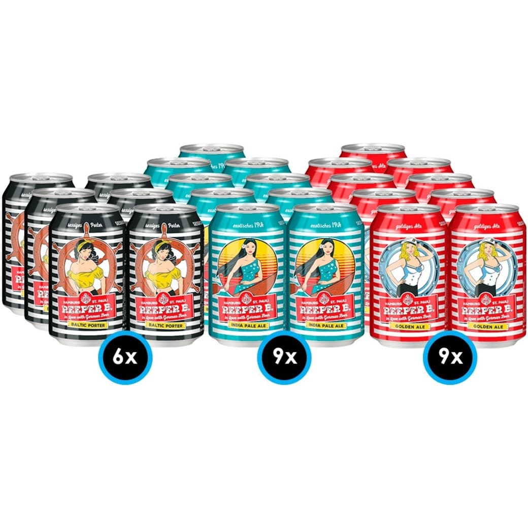KIT REEPER: 24x Cervezas Reeper en Latas 330cc_1