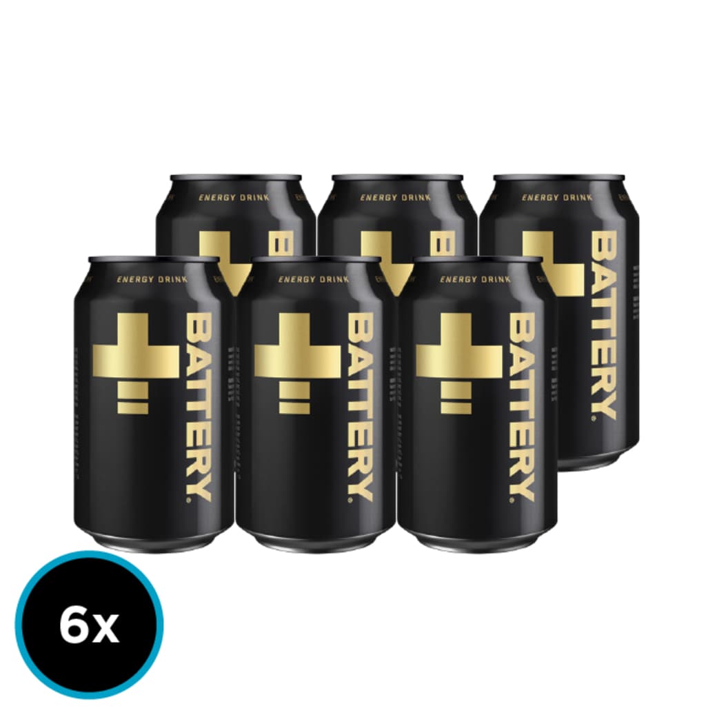 6x Bebida Energetica Battery en Latas 330cc_1
