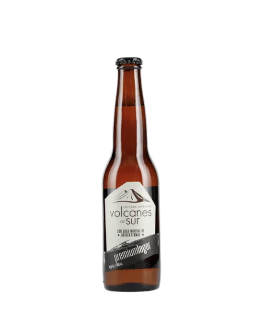 Cerveza Volcanes del Sur Premium Lager Botella 350cc_1