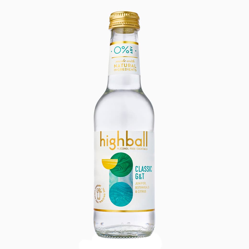 Highball Gin and Tonic Non-Alcoholic Cocktail 250cc_1