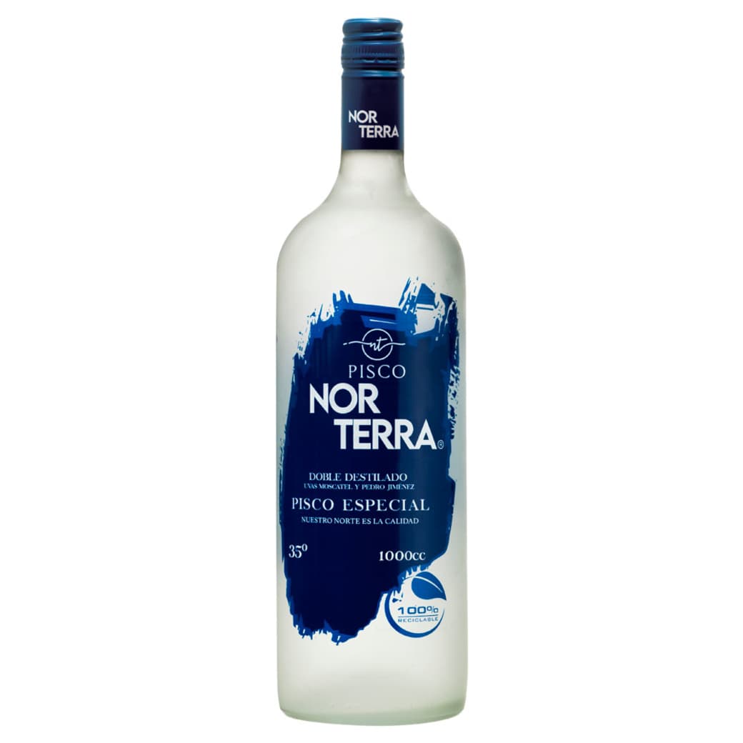 Pisco Nor Terra Transparente Pedro Ximenez 1000cc_1