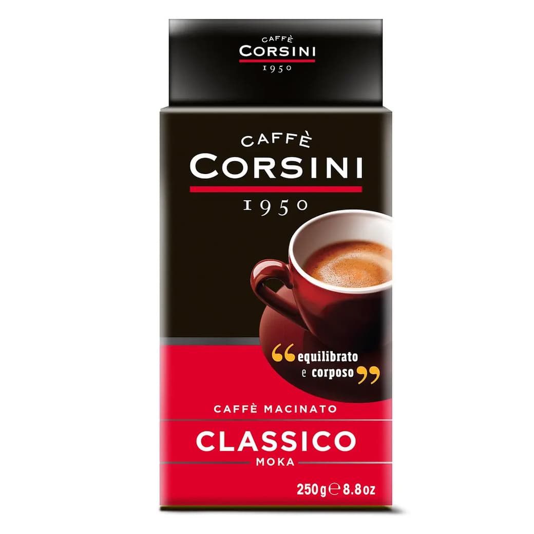 Café Molido Corsini Moka Clásico 250 grs. _1
