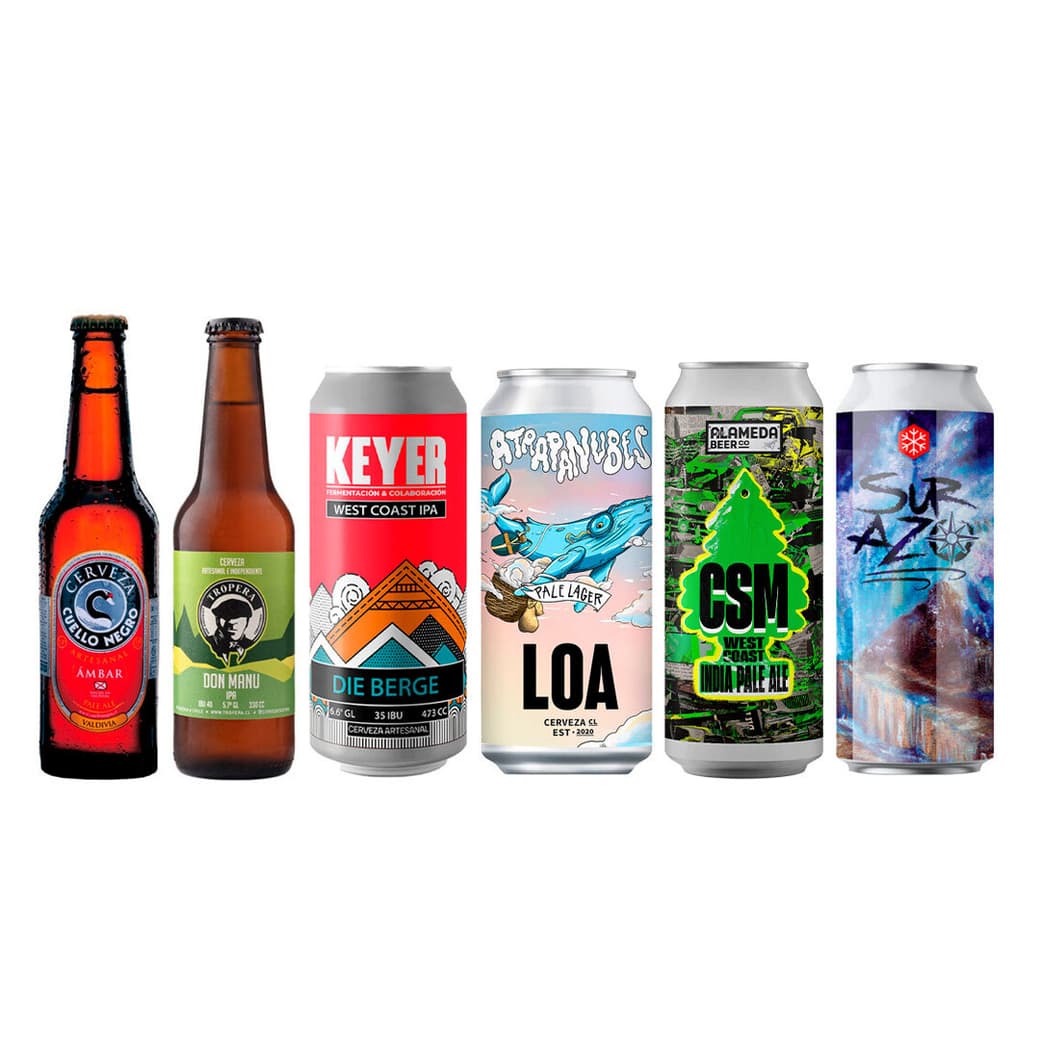 BEER CHOICE PACK N°6: 6x Cervezas Craft Imperdibles_1