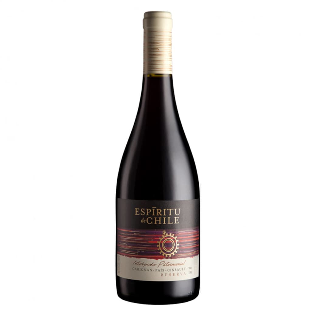 Vino Espíritu de Chile Intrépido Patrimonial Reserva Red Blend 750cc_1