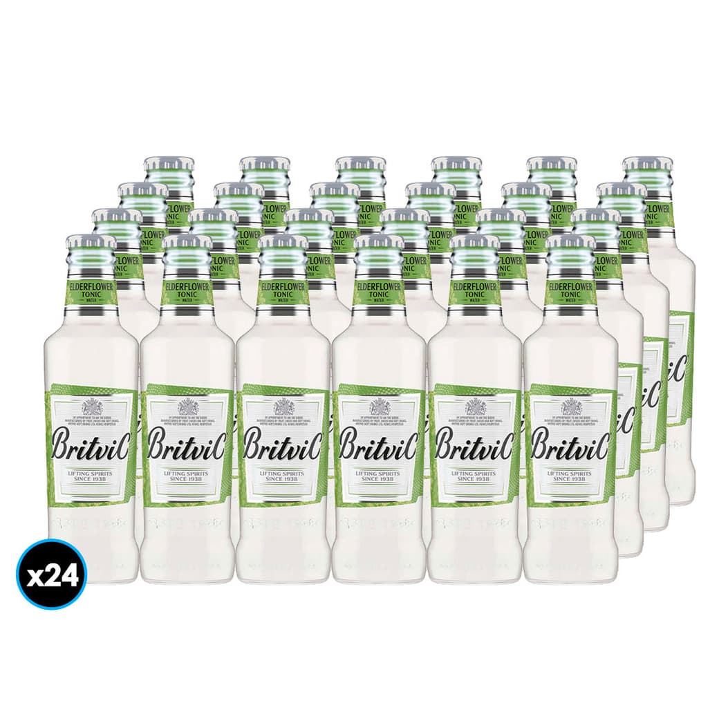 24x Britvic Agua Tónica Elderflower 200cc_1