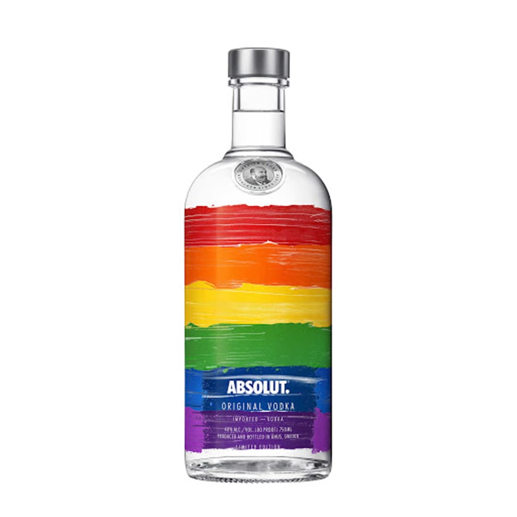 Vodka Absolut Rainbow Original 750cc 40° alc._1