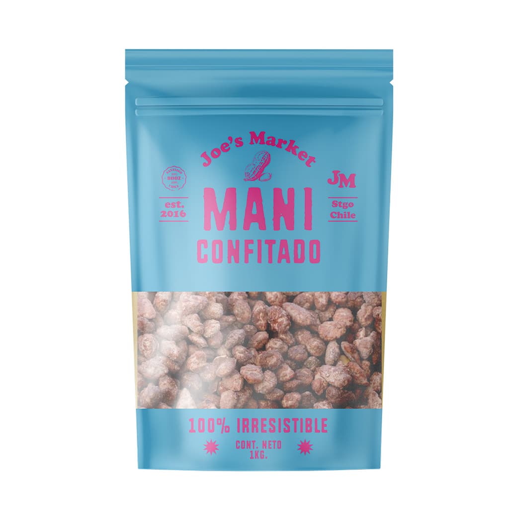 Maní Joes Market Tostado Confitado 1 Kg._1