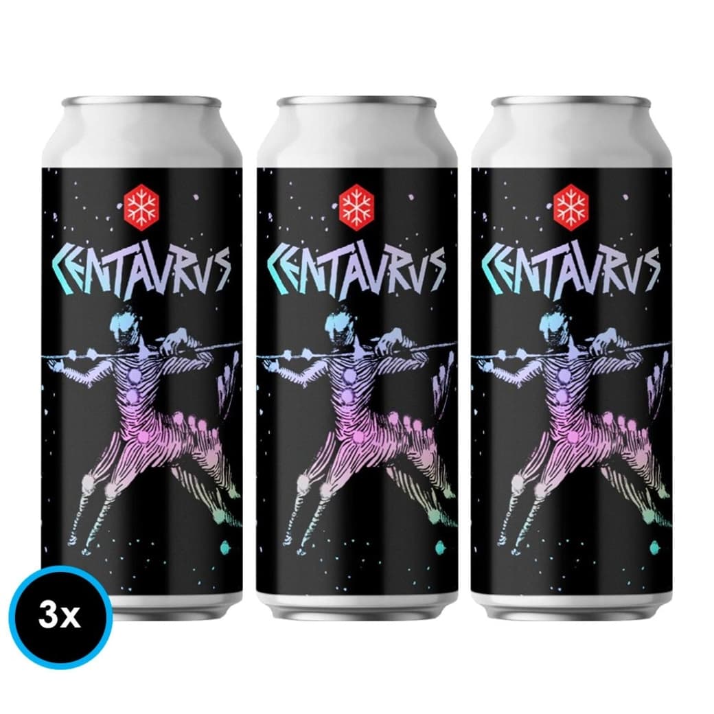 3x Cervezas Granizo Centaurus West Coast Rye IPA 473cc 6º alc._1
