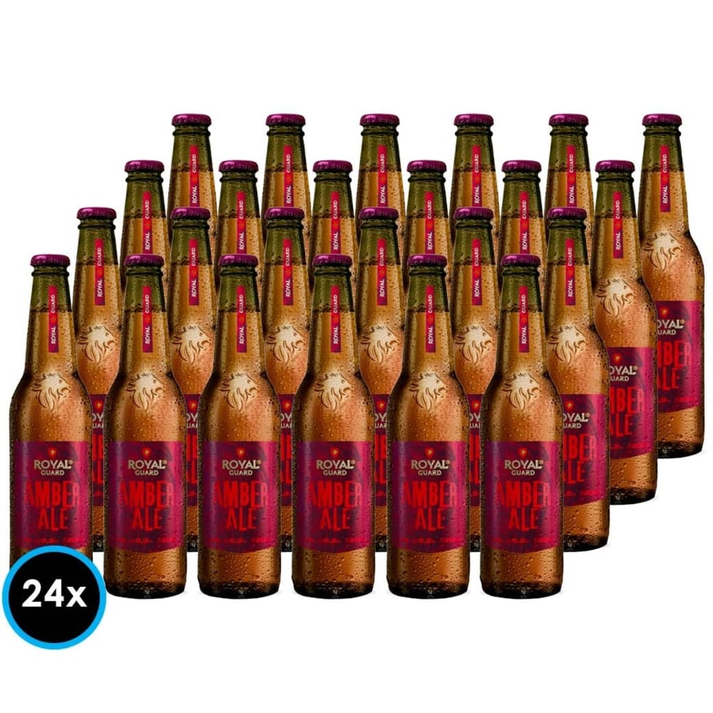 24x Cervezas Royal Guard Amber Ale en Botella 355cc_1