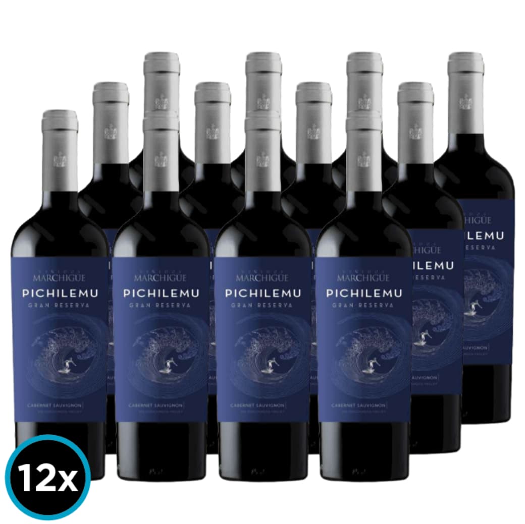 CAJA PICHILEMU GRAN RESERVA (Cabernet): 12x Vino Pichilemu Gran Reserva Cabernet Sauvignon 750cc_1