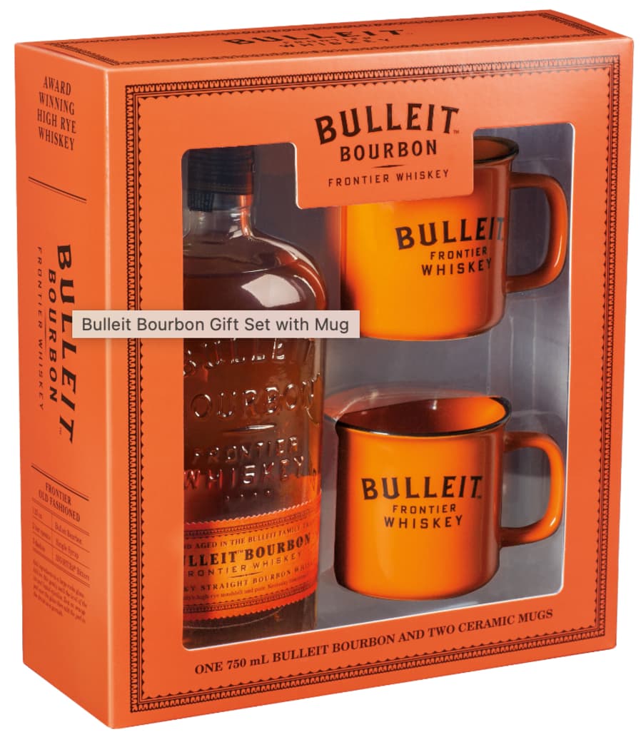 II KIT BULLEIT BOURBON: Whiskey Bulleit 750cc + 2 Tazas Bulleit_1