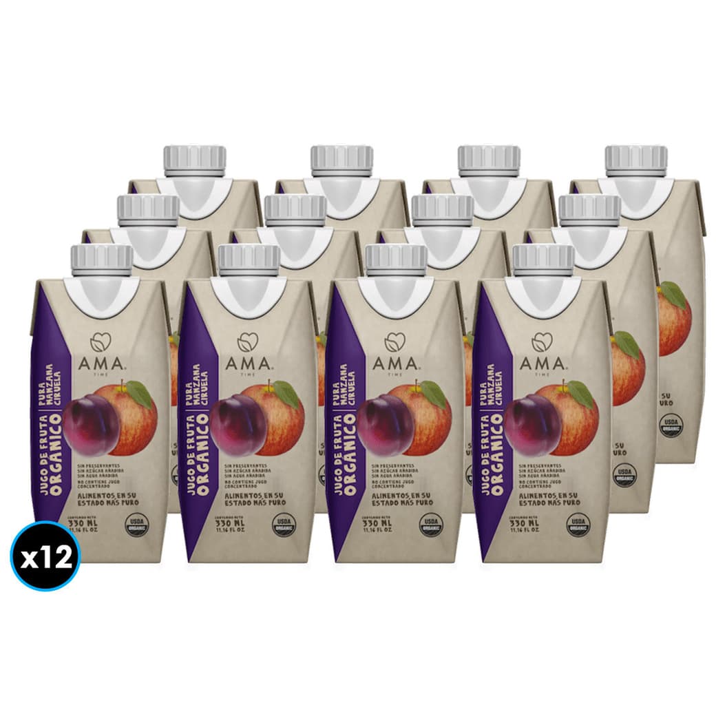 12x Jugo Ama Manzana Ciruela 330cc_1